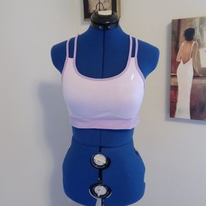DOYOUEVEN Lilac Seamless Sports Bra sz L